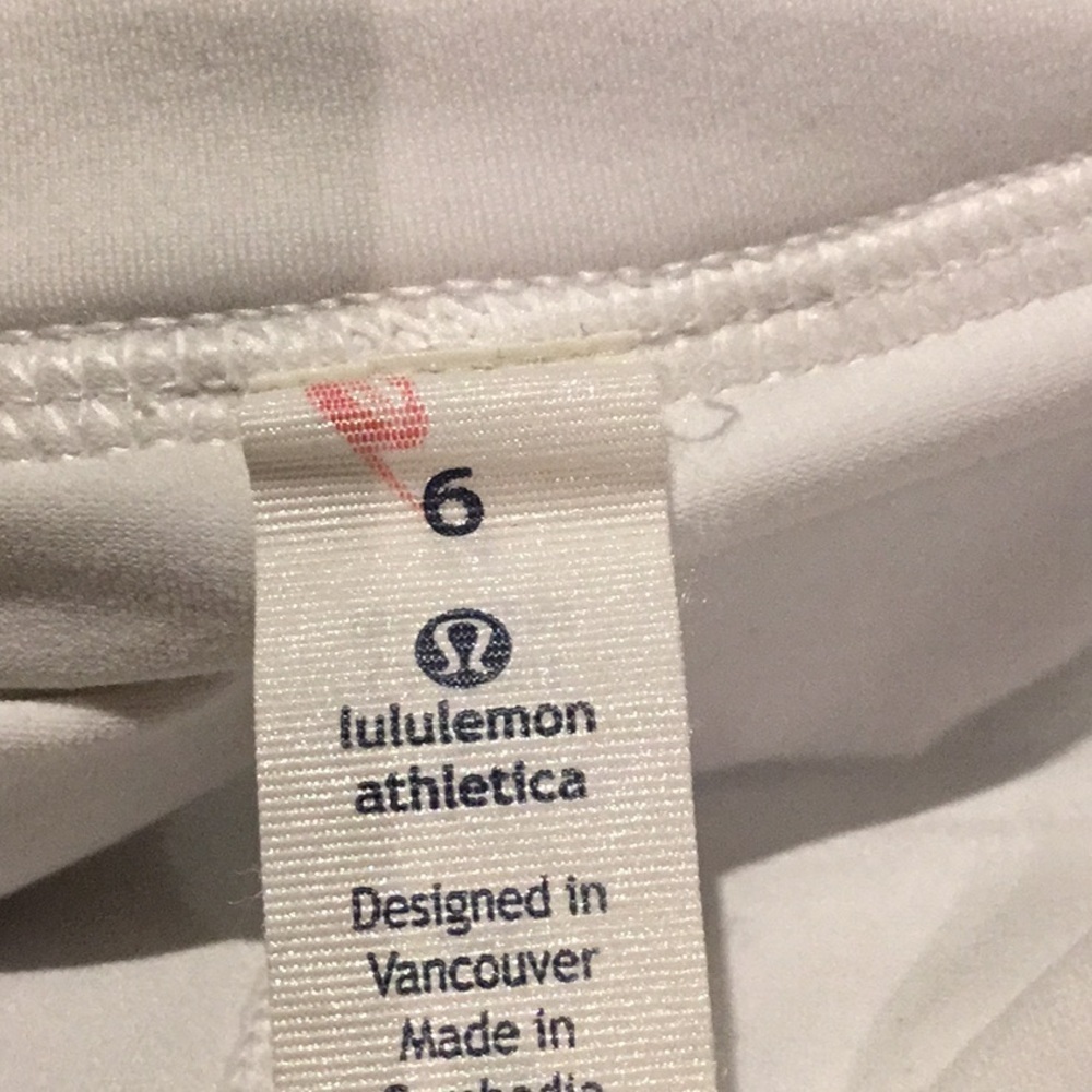 lululemon Blurry‎ Belle Multi Pleated Tennis Skort Time To Shine Swift Ultra 6 - Picture 7 of 9